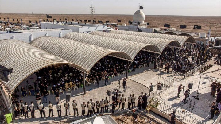 تقرير مصور/ انطلاق مسيرة الأربعين الحسيني من رأس البيشة إلى كربلاء المقدسة