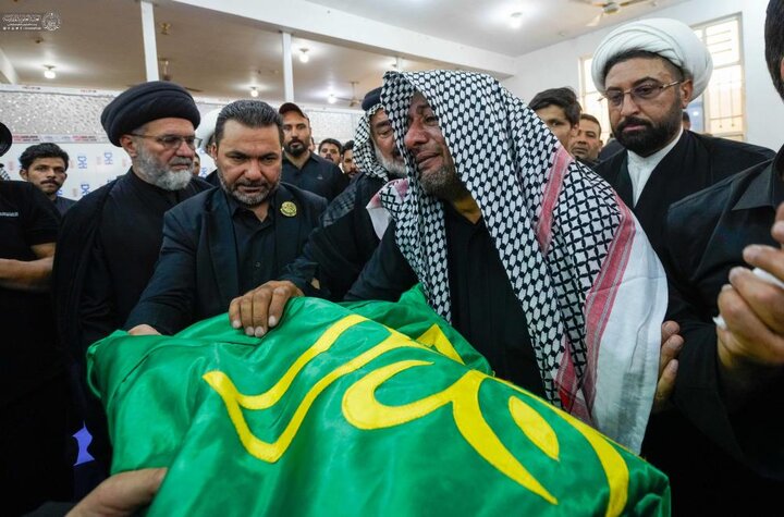 تقرير مصور/ العتبة العلويّة المقدّسة تبادر إلى تقديم آيات العزاء والمواساة لعوائل فاجعة الكوت الأليمة