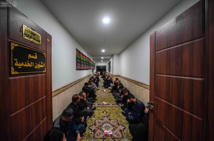 إقامة مجلس عزاء حسيني بمناسبة شهادة الإمام زين العابدين (ع)