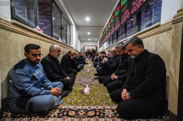 إقامة مجلس عزاء حسيني بمناسبة شهادة الإمام زين العابدين (ع)