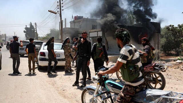 تداوم درگیری‌ها در سویدا سوریه با وجود آتش‌بس