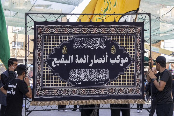مسيرات عزائية مستمرة للمواكب الحسينية لإحياء أيام شهر المحرم