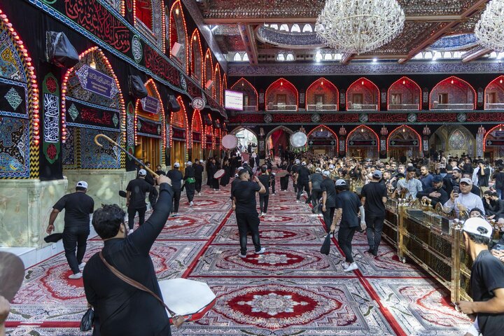 مسيرات عزائية مستمرة للمواكب الحسينية لإحياء أيام شهر المحرم
