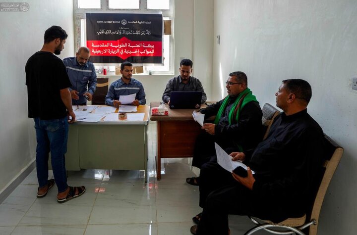 العتبة العلويّة تبدء تقديم الدعم اللوجستي للمواكب الحسينية استعدادا لزيارة الأربعين