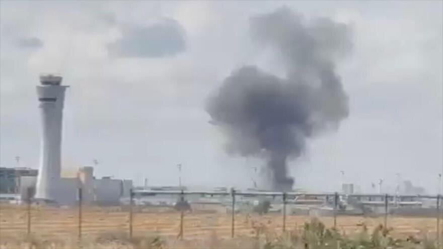Míssil balístico iemenita atinge o aeroporto mais movimentado do regime israelense