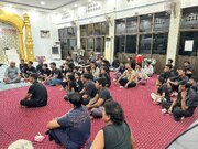မန္တလေး မြို့ တွင် အမျိုးသားများ နှင့်အမျိုးသမီးများ ပြုလုပ်သည့် အေမာမ် စဂျာဒ် (အ.စ) ၏ ရှဟာဒသ် မဂျ်လစ် ။ ။ Photos