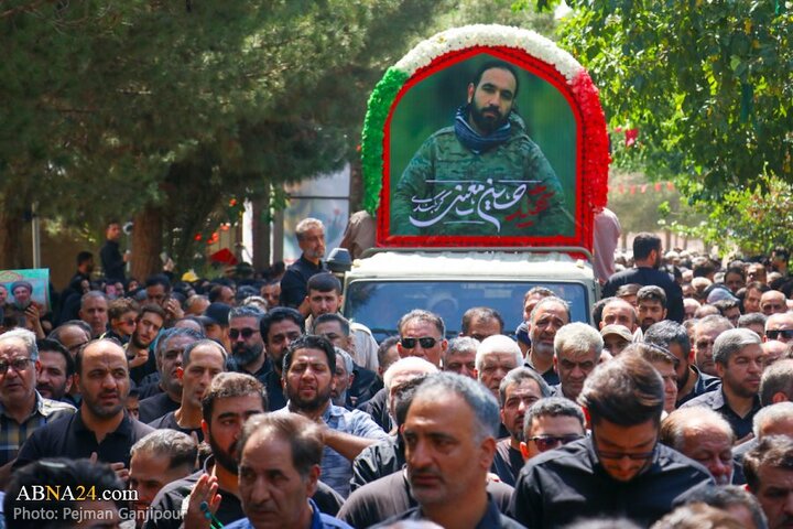 گزارش تصویری | تشییع پیکر مطهر شهید مدافع وطن «حسین معینی» در منطقه کربکند اصفهان