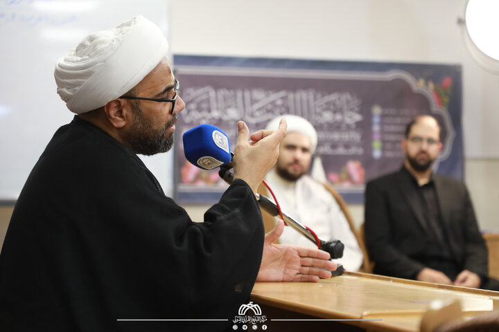 تقرير مصور/ وفد العتبة الحسينية يزور مقر جامعة آل البيت(ع) في قم