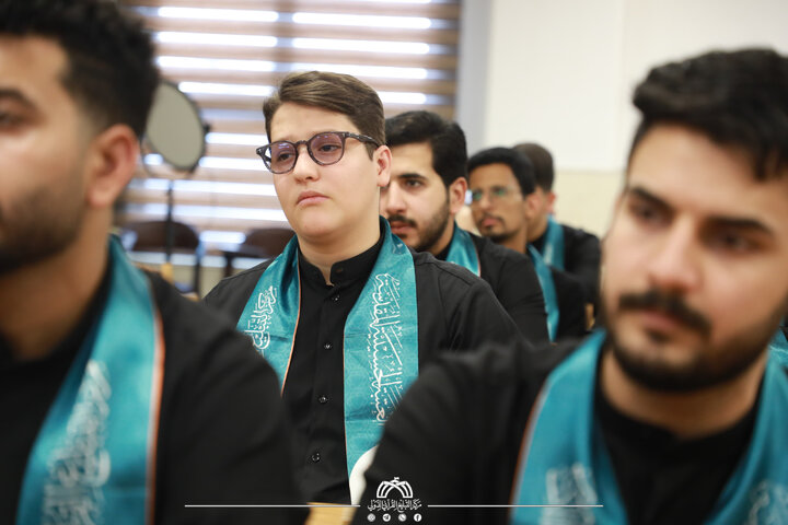 تقرير مصور/ وفد العتبة الحسينية يزور مقر جامعة آل البيت(ع) في قم