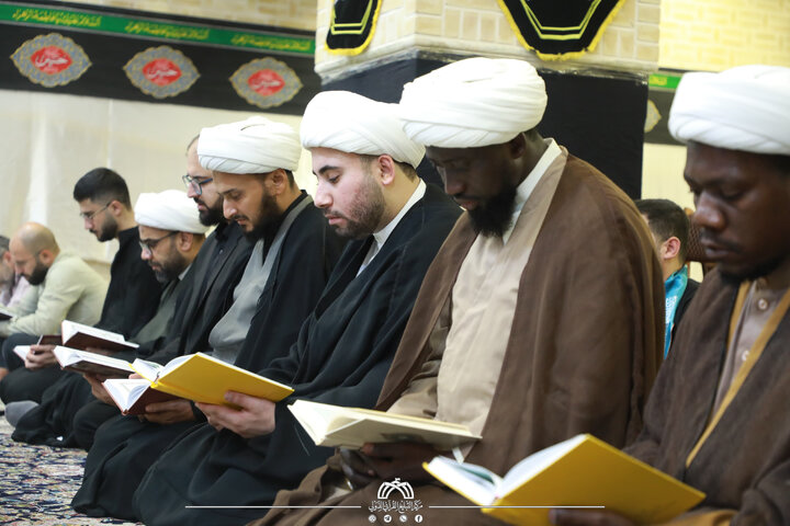 تقرير مصور/ وفد العتبة الحسينية يزور مقر جامعة آل البيت(ع) في قم