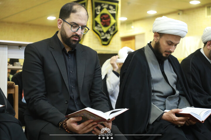 تقرير مصور/ وفد العتبة الحسينية يزور مقر جامعة آل البيت(ع) في قم