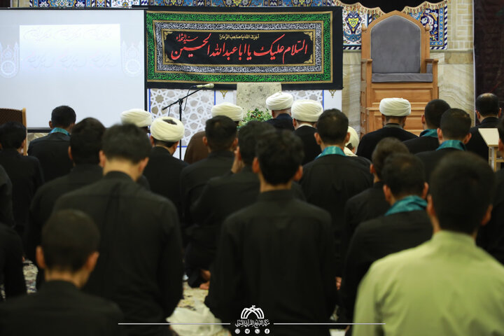 تقرير مصور/ وفد العتبة الحسينية يزور مقر جامعة آل البيت(ع) في قم