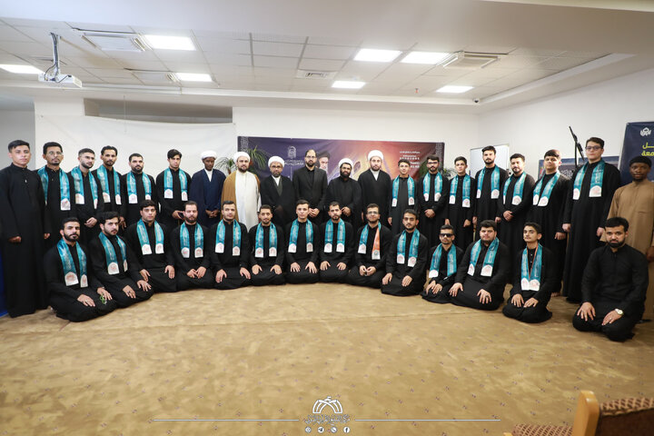 تقرير مصور/ وفد العتبة الحسينية يزور مقر جامعة آل البيت(ع) في قم