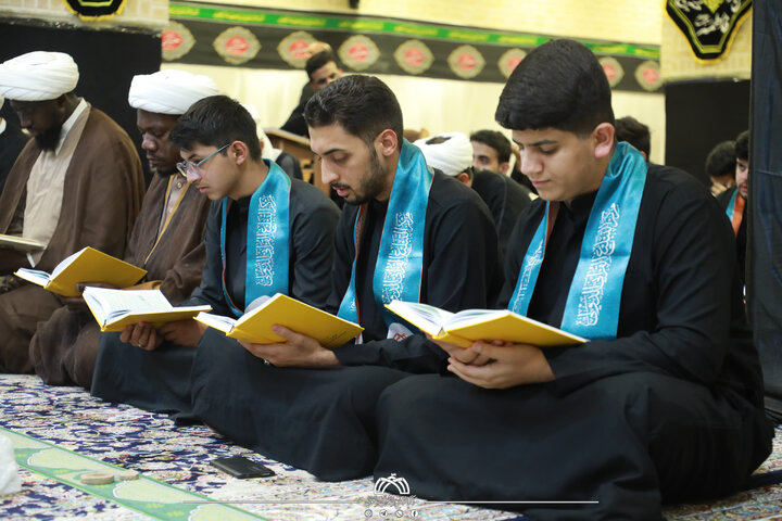 تقرير مصور/ وفد العتبة الحسينية يزور مقر جامعة آل البيت(ع) في قم