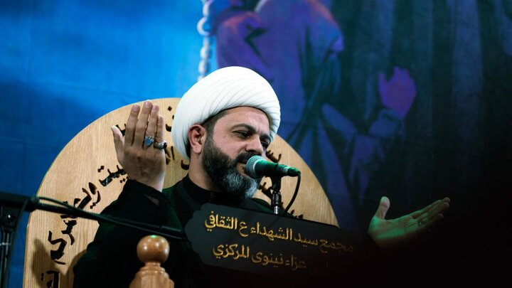 مراسم عزاداری شهادت امام سجاد(ع) در شرق شهر موصل