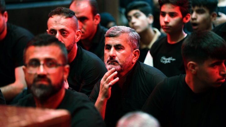 مراسم عزاداری شهادت امام سجاد(ع) در شرق شهر موصل