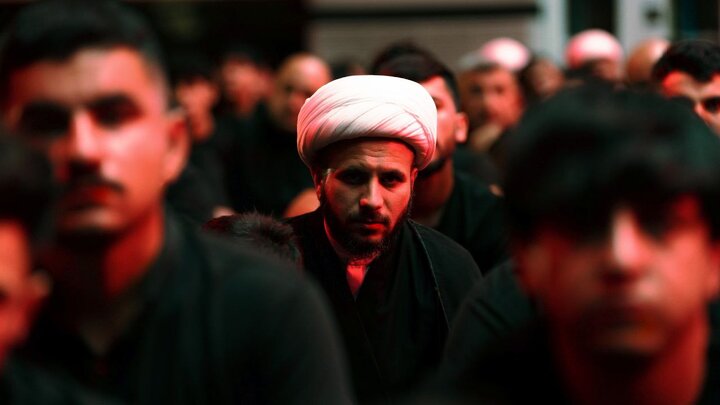 مراسم عزاداری شهادت امام سجاد(ع) در شرق شهر موصل