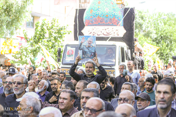 مراسم تشییع پیکر سرلشکر شهید غلامحسین غیب‌پرور - شیراز
