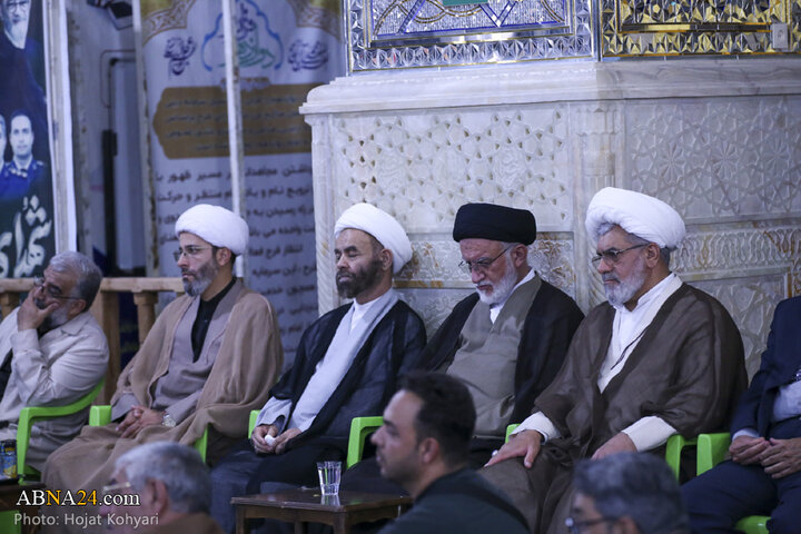 مراسم بزرگداشت مرحوم آیت الله موحد در سومین حرم اهل بیت(ع)