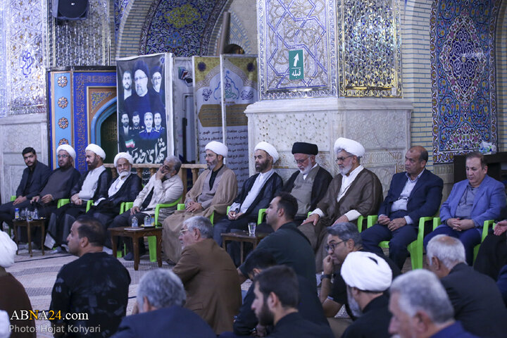 مراسم بزرگداشت مرحوم آیت الله موحد در سومین حرم اهل بیت(ع)