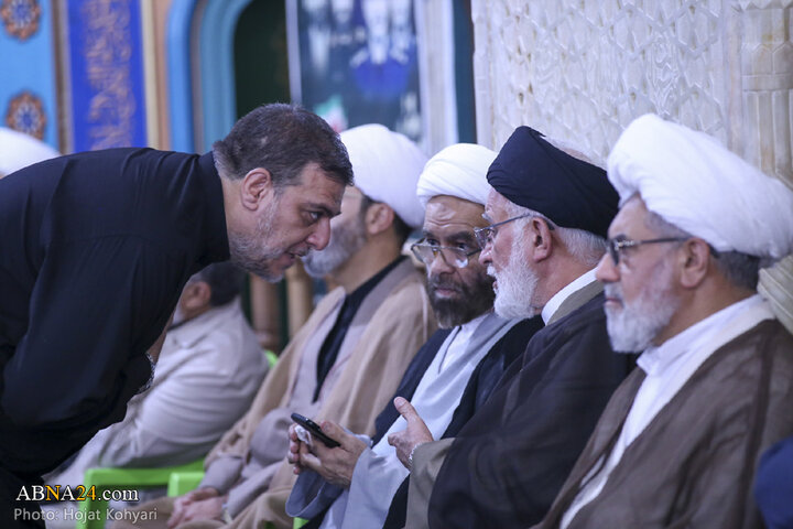 مراسم بزرگداشت مرحوم آیت الله موحد در سومین حرم اهل بیت(ع)