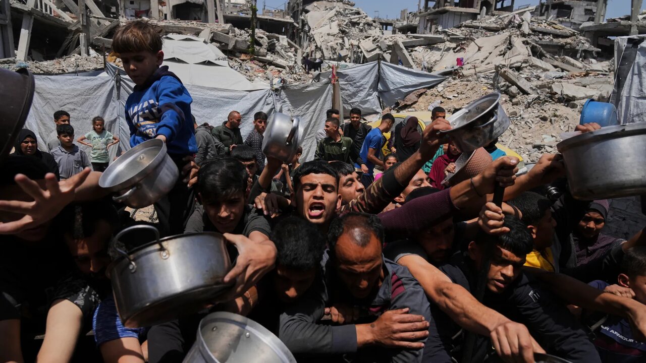 Israel kills 55 including 36 starving Palestinians near aid distribution center in Gaza