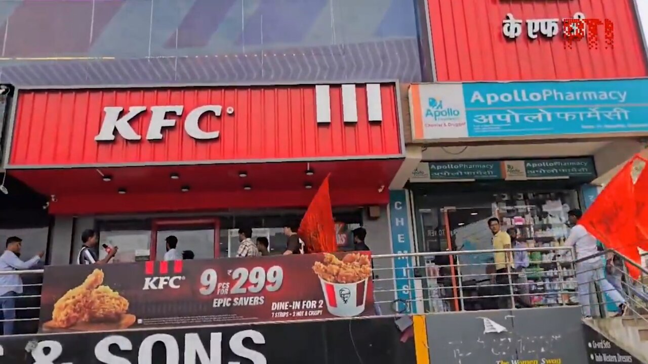 Hindu groups force closure of pro-Israel food chain KFC in Ghaziabad
