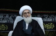 Grand Ayatollah Nouri Hamedani pays tribute to late Ayatollah Naeemabadi