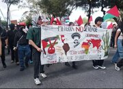 ¿Banderas palestinas en las marchas contra la gentrificación en México? Un posible signo de solidaridad