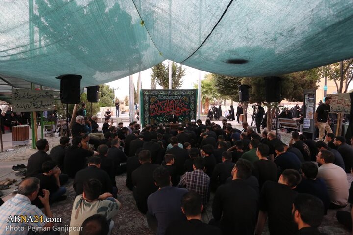 ️️مراسم سوگواری شهادت امام سجاد(ع) در جوار قبور شهدای حملات رژیم صهیونیستی در اصفهان