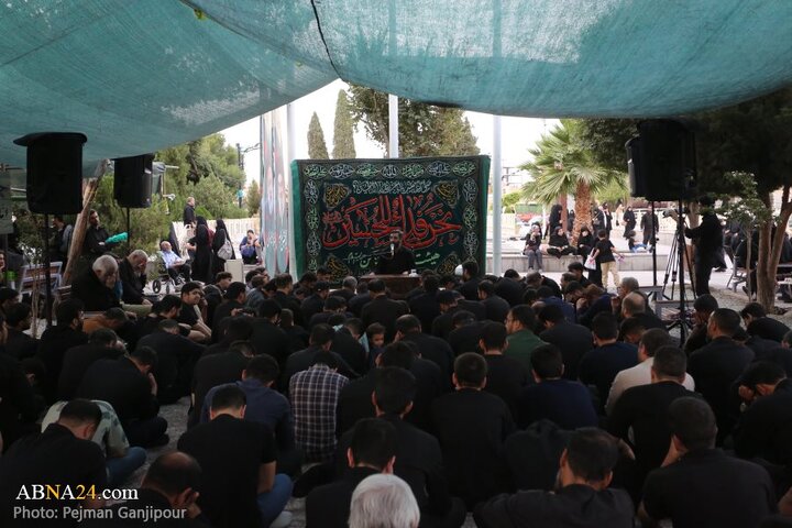 ️️مراسم سوگواری شهادت امام سجاد(ع) در جوار قبور شهدای حملات رژیم صهیونیستی در اصفهان