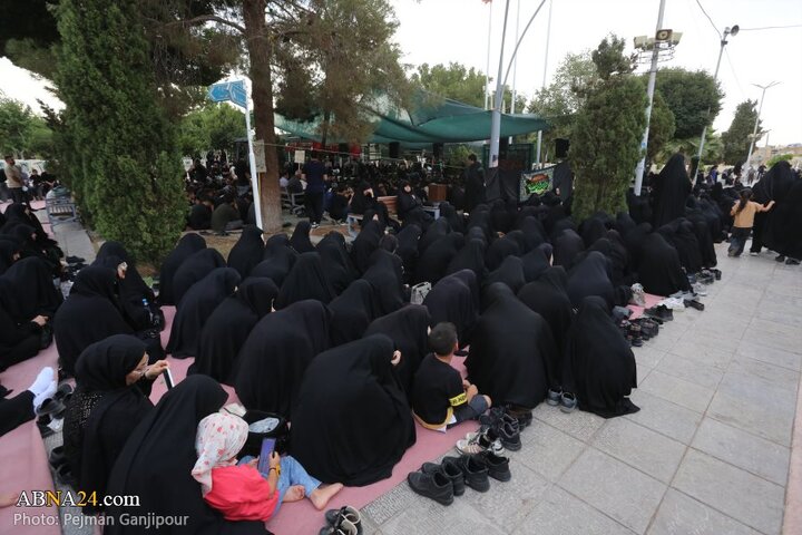 ️️مراسم سوگواری شهادت امام سجاد(ع) در جوار قبور شهدای حملات رژیم صهیونیستی در اصفهان