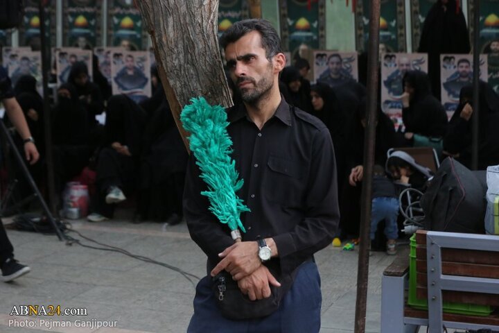 ️️مراسم سوگواری شهادت امام سجاد(ع) در جوار قبور شهدای حملات رژیم صهیونیستی در اصفهان