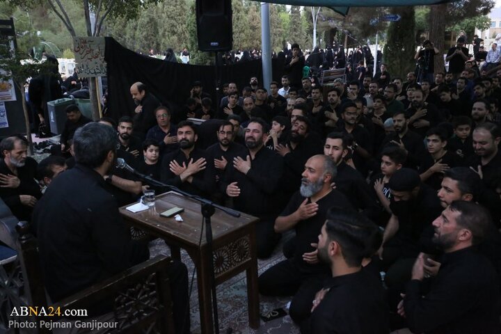️️مراسم سوگواری شهادت امام سجاد(ع) در جوار قبور شهدای حملات رژیم صهیونیستی در اصفهان