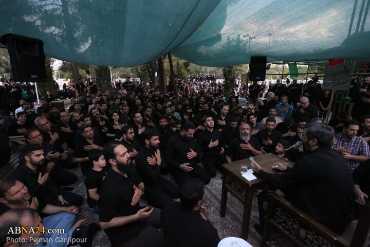 ️️مراسم سوگواری شهادت امام سجاد(ع) در جوار قبور شهدای حملات رژیم صهیونیستی در اصفهان