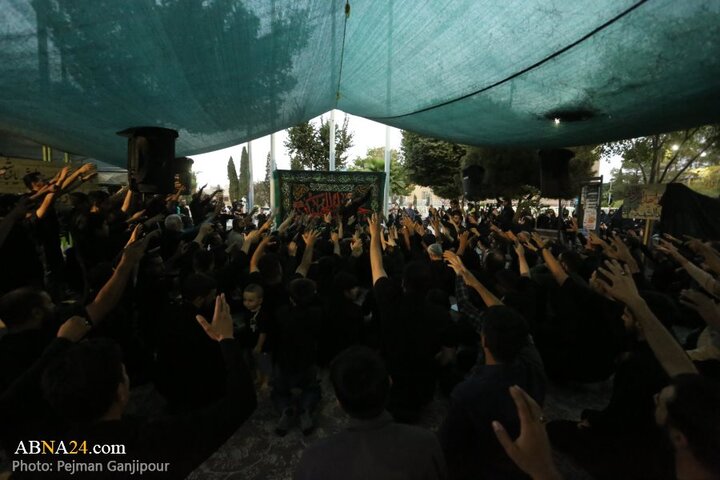 گزارش تصویری | ️️مراسم سوگواری شهادت امام سجاد(ع) در جوار قبور شهدای جنگ ۱۲ روزه در اصفهان