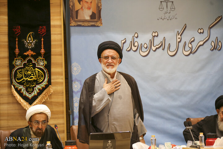 ️️نشست جامعه روحانیت شیراز به میزبانی دادگستری استان فارس