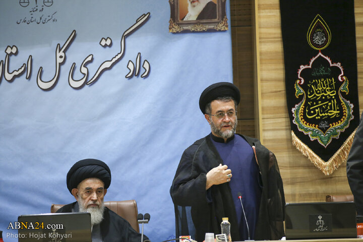 ️️نشست جامعه روحانیت شیراز به میزبانی دادگستری استان فارس