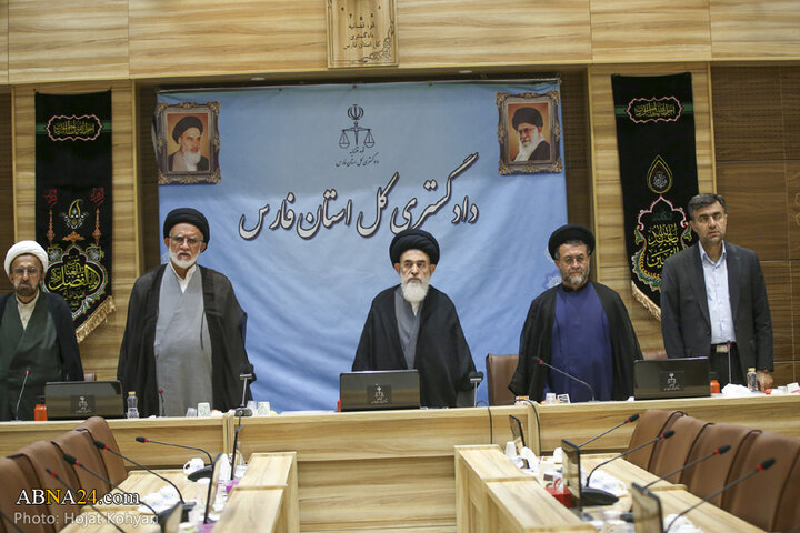 ️️نشست جامعه روحانیت شیراز به میزبانی دادگستری استان فارس