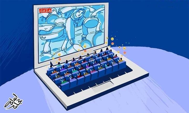 کاریکاتور | قحطی در غزه و واکنش جامعه جهانی