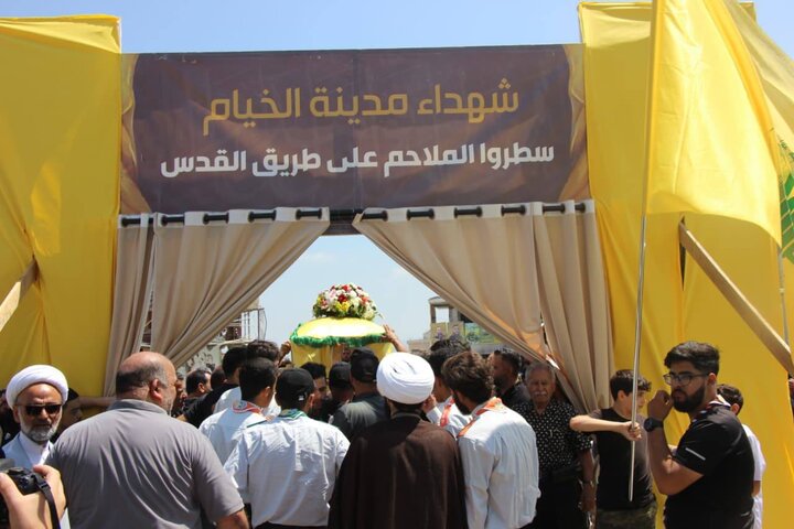 حزب الله وجماهير المقاومة يشيّعون الشّهيد محمد الهادي في الخيام