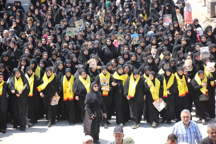 حزب الله وجماهير المقاومة يشيّعون الشّهيد محمد الهادي في الخيام