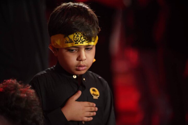 الليلة الثالثة من مجلس العزاء المركزي هيئة الحشد الشعبي في بغداد بحضور أبناء الشهداء