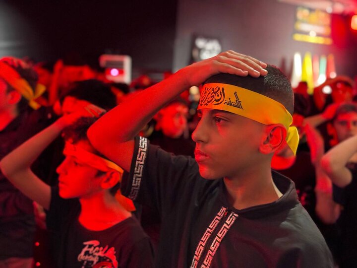 الليلة الثالثة من مجلس العزاء المركزي هيئة الحشد الشعبي في بغداد بحضور أبناء الشهداء