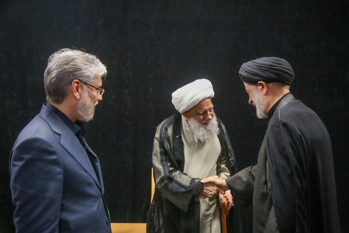 گزارش تصویری | دیدار وزیر علوم، تحقیقات و فناوری با آیت‌الله «کریمی جهرمی»