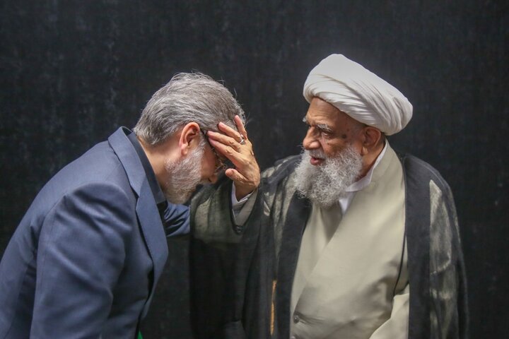 گزارش تصویری | دیدار وزیر علوم، تحقیقات و فناوری با آیت‌الله «کریمی جهرمی»