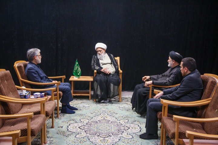 گزارش تصویری | دیدار وزیر علوم، تحقیقات و فناوری با آیت‌الله «کریمی جهرمی»