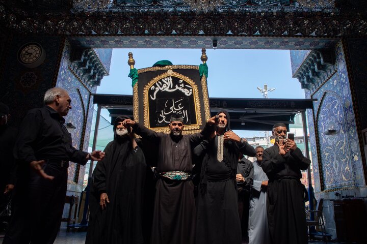 تشييع النعش الرمزي للإمام السجاد (عليه السلام) في كربلاء المقدسة