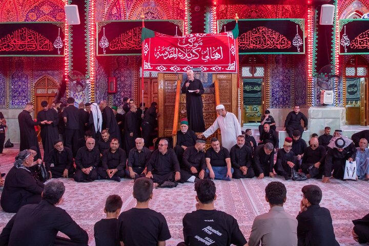تشييع النعش الرمزي للإمام السجاد (عليه السلام) في كربلاء المقدسة