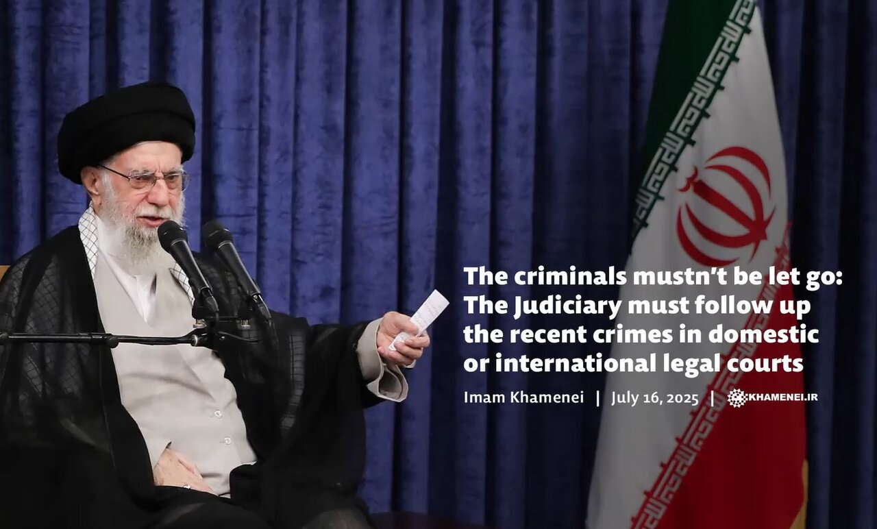 Video: Criminals mustn't be let go: Judiciary must follow up recent crimes in domestic or international legal courts